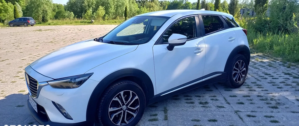 Mazda CX-3 cena 59900 przebieg: 168000, rok produkcji 2016 z Elbląg małe 254